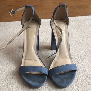 Light blue heels
